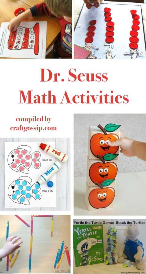 Just because Dr. Seuss is celebrated with reading, doesn’t mean you can’t add a Seuss spin to other classroom activities. There are lots of great math games and activity ideas out there! Here are a few easy ones to check … Read More ... Dr Seuss Math Activities Kindergarten, Dr Seuss Math Activities, Dr. Seuss Math Activities, Dr Seuss Math, Oh Say Can You Say Activities Dr. Seuss, Dr Seuss Sleep Book Activities, Printable Playing Cards, Reading Printables, Rag Rug Tutorial