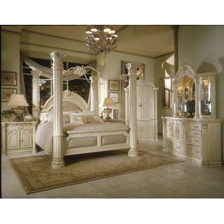 Michael Amini Monte Carlo II Canopy Bed