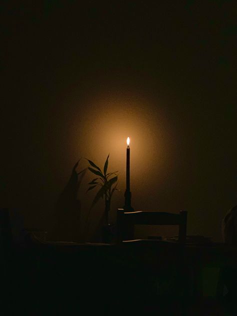 Black Candle in the Dark Lamp Dark Aesthetic, Candles In Dark Room, Candle In A Dark Room, Moody Candle Aesthetic, Dark Room With Candles, Tortured Artist Aesthetic, Candle Aesthetic Cozy Dark, Dark Candle Aesthetic, Black Candle Aesthetic