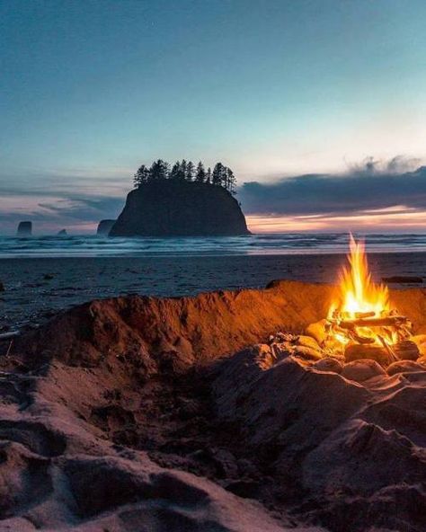 La Push Washington -  Walasavage Photography #BeautifulPlaces #BeautifulDestinations #Travel #Photography #Pgotographers #TravelPhotography La Push Washington, La Push Beach, Landscaping Shrubs, Adventurous Life, Washington Travel, Travel Wanderlust, Nature Travel, Campfire, Beautiful Destinations