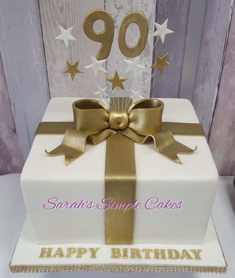 90th Birthday Cakes For Men Dads, 90th Birthday Cakes For Men, Male Cakes, 75 Birthday Cake, 90th Birthday Cakes, Birthday Sheet Cakes, Birthday Cakes For Men, 75th Birthday, Pretty Birthday Cakes