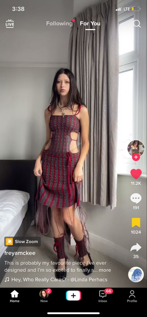 Freya Mckee, 7k Followers, Fancy Dresses, Tik Tok, Short Videos, Sleeveless Dress, Created By, Independent Design, How To Wear