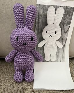 sasccn's Miffy Bunny Amigurumi Miffy Bunny Crochet Pattern, Miffy Amigurumi Free Pattern, Miffy Crochet Pattern Free, Miffy Crochet Pattern, Miffy Pattern, Miffy Crochet, Miffy Bunny, Crochet Children, Weaving Knitting