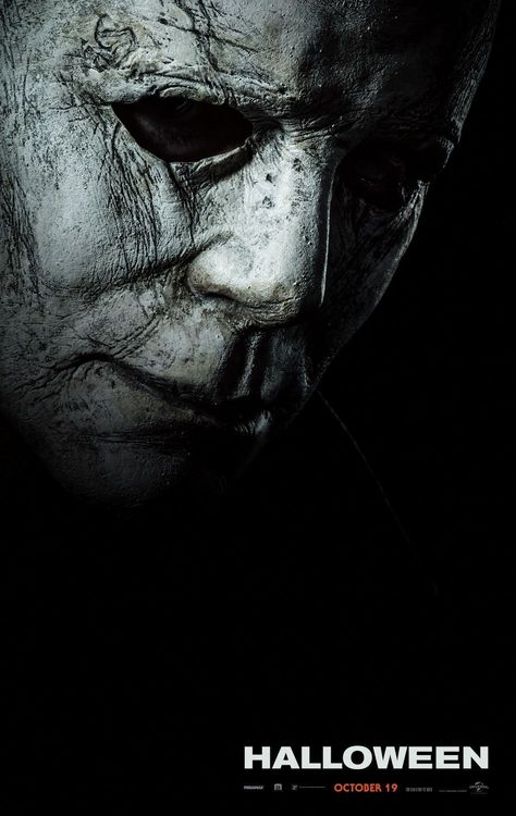 New Halloween (2018) poster Halloween 2018 Movie Poster, Big Monsters, Halloween Movie Poster, Rob Zombie Film, Poster Halloween, Halloween Iii, Scary Movie Characters, Amoled Wallpapers, Horror Pictures