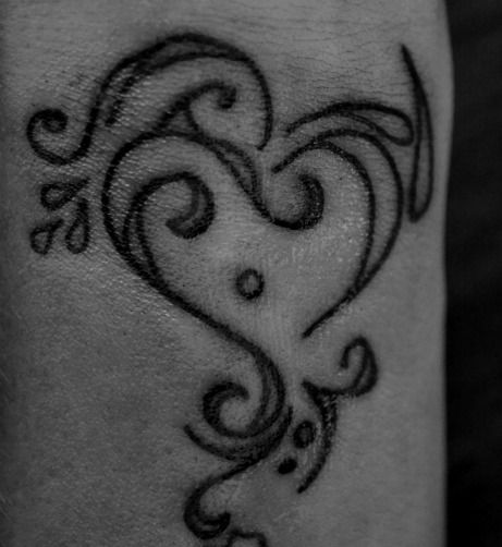 Heart On My Sleeve Tattoo, White Heart Tattoo, Dainty Piercings, White Heart Tattoos, Rat Tattoo, Heart On My Sleeve, Small Tats, White Ink Tattoo, Black And White Heart