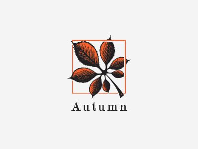 Autumn by Aleksandra Dola Fall Design, Leaf Tattoos, Maple Leaf Tattoo, Maple Leaf, Creative Professional, Brand Logo, ? Logo, Design