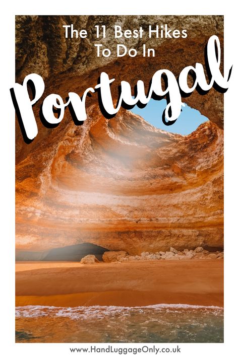 11 Best Hikes In Portugal To Experience - Hand Luggage Only - Travel, Food & Photography Blog Backpacking Spain And Portugal, Backpacking Portugal, Hiking Portugal, Hikes In Portugal, Best Hikes In Portugal, Portugal Adventure, Lisbon Vacation, Must See Portugal, Portugal Hikes