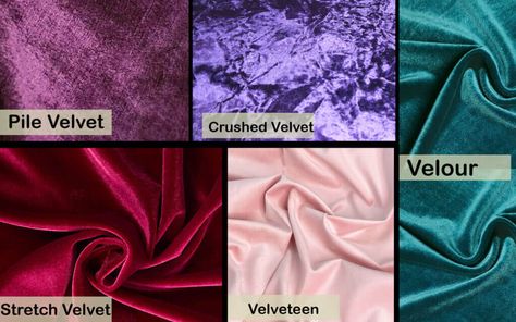 What kind of fabric is velvet? Gymwear Outfits, Kinds Of Fabric, Muslin Fabric, Clothing Manufacturer, Unique Materials, Stretch Velvet, Silk Velvet, Crushed Velvet, Spandex Fabric