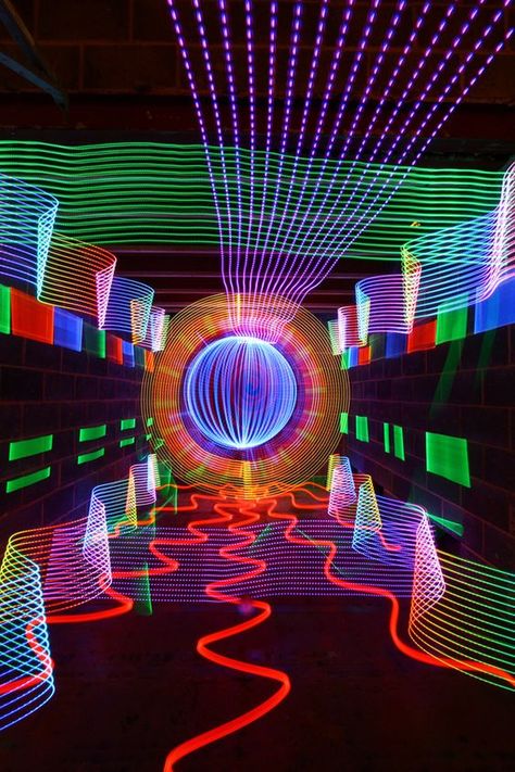 Digital Wave, Light Art Installation, Art Lighting, Lighting Art, Modern Metropolis, New Retro Wave, Light Sculpture, Art Installation, Light Installation