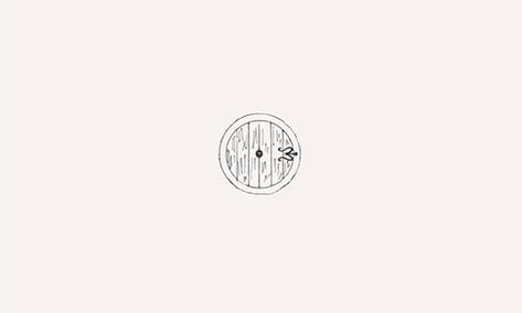 Simple Hobbit Tattoos, Hobbit Symbols, Hobbit Hole Tattoo Minimalist, Small Lotr Tattoo Simple, Lord Of The Rings Fine Line Tattoo, Simple Lotr Tattoo, Hobbit Door Tattoo, Lord Of The Rings Tattoo Minimalist, Lord Of The Rings Minimalist