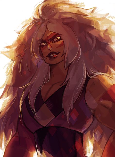 Jasper Jasper Su, Jasper Steven Universe, Rebecca Sugar, Steven Uni, Steven Universe Gem, Steven Universe Fanart, Universe Art, Space Rock, Crystal Gems