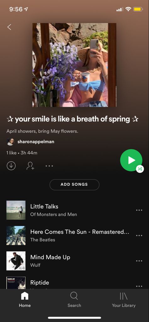 Spring Spotify Playlist, April Playlist, Spring Playlist, Playlist Name Ideas, Playlists Spotify, Spring Bucket List, Playlist Name, Spring Music, Of Monsters And Men