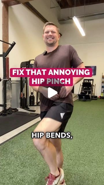 Conor Harris on Instagram: "Here is one of the easiest ways you can fix a pinch in your hip & hip flexor area!  Usually this is caused by a restriction of the femur to properly glide within the hip socket.  When we lift our leg, or bend our hip, the femur needs to start rotating forward in the hip socket. This progressively occurs more as our hip bends more.  If the femur doesn’t have space to move, then ultimately you’ll run into something.  This can create that sensation of a pinch, because your femur is literally being blocked via physical contact (impinged) and/or the hip flexor muscle is in a bad position to create more hip flexion, so it cramps.  The fix is to create more space for the femur to move forward in the hip (external rotation). Here is a great exercise to do exactly that! Hip External Rotation, Hip Strengthening, Hip Flexor Pain, Hip Exercises, Hip Pain Relief, Hips Dips, Physical Contact, Hip Mobility, The Fix