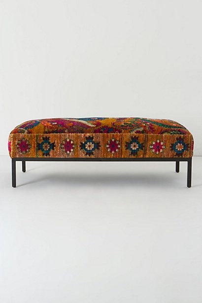 Olumes Rug Ottoman anthropologie Sofa Workshop, Pretty Furniture, Old Coffee Tables, Rug Ottoman, Moroccan Living Room, Moroccan Tile, Dining Room Inspiration, Winter Clothing, Accent Furniture