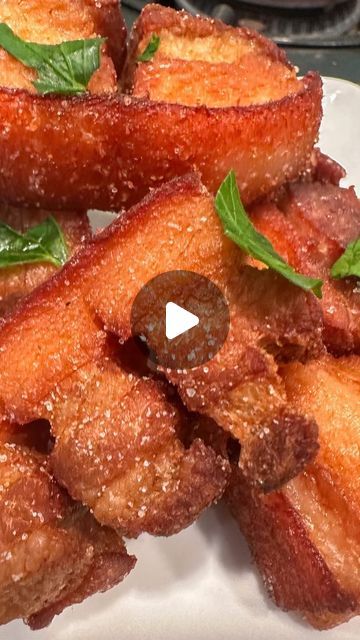 Bradley Delgado on Instagram: "🐷Chicharrónes🐷 All you need: -Pork butt with skin -Vinegar -White wine -Salt -Oil to fry- oil temp 375° **sauce for Chicharrón** *simple oil,garlic,lime juice*" Wine Salt, Cuban Dishes, Puerto Rican Dishes, Hispanic Kitchen, Rican Food, Frittata Recipes, Puerto Rican Recipes, Latin Food, Puerto Rican