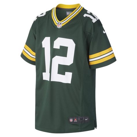 NFL Green Bay Packers Game Jersey (Aaron Rodgers) Older Kids' American Football Jersey - Green Green Bay Packers Aaron Rodgers, Mens Inspiration, Green Bay Packers Football, Packers Football, American Football Jersey, Nfl Green Bay, Aaron Rodgers, Game Jersey, Nike Kids