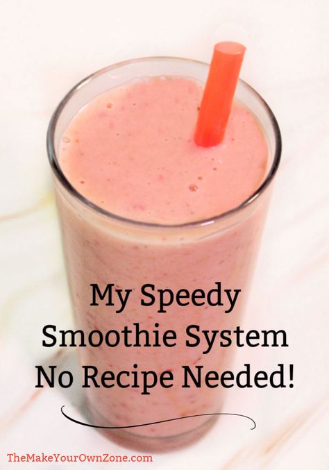 You don't always need a recipe to make a quick and healthy smoothie. Try this speedy system that uses fresh and frozen fruit with almond milk (or other plant milk) to make all kinds of different smoothie drinks. Inflammatory Drinks, Smoothie Without Milk, Protein Fruit Smoothie, Quick Smoothie Recipes, Almond Milk Smoothie Recipes, Frozen Fruit Smoothie, Smoothie Flavors, Organic Smoothies, Homemade Smoothies