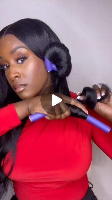 LUXURY WIGS & HAIR EXTENSIONS on Instagram: "*SAVE THIS VIDEO FOR LATER* 

We hope you ladies are enjoying these quick tutorials ! We’re giving you all the beginner friendly tips and tricks to maintain your investment & keep it looking it’s best. 

After doing these steps, you can remove your glueless wig (or keep it on if you prefer ) and allow the curls to set for a few hours. 

Once the flexirods  are removed , your wig will be styled and ready to go 💋

This is your last chance to save $175 OFF ANY WIG on our website plus 20% off all frontals, bundles and closures.  Use CODE : BLACKFRIDAY23 at checkout. 

Wig details : 
MALIA
Glueless HD Frontal 
350 grams 
 Virgin blow out straight 
26”

All our units come with: 
✅Bleached knots , 
✅An Elastic band
✅Customized hairline 
✅Completely St Loose Weave Hairstyles, How To Style Frontal Straight Hair, Styles For Closure Wig, Curling Straight Wig, How To Style Closure Wigs, How To Curl A Synthetic Wig, Curling A Wig, Bleaching Wig Knots, Bond In Weave Hairstyles