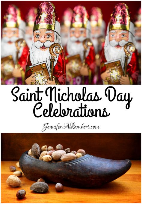 Celebrating Saint Nicholas’ Day Feast Of St Nicholas Food, At Nicholas Day, St Nicholas Day Crafts For Kids, St Nicholas Day Ideas, Feast Of Saint Nicholas, Saint Nicholas Day, Catholic Icing, Fashion Christmas Tree, Chocolate Santa