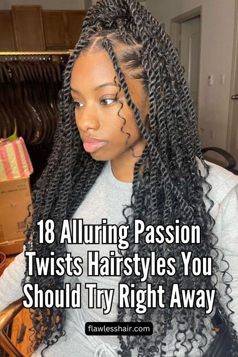 Passion Twists Fountain Ponytail Long Twist Hairstyles For Black Women, Fountain Ponytail, Passion Twists Hairstyle, Youthful Aesthetic, Twists Hairstyles, Passion Twists, The Fountain Of Youth, Two Strand Twists, Twisted Updo