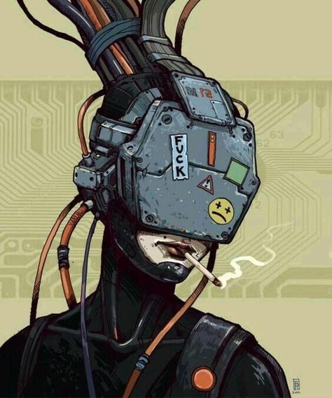 Cyberpunk, A Man