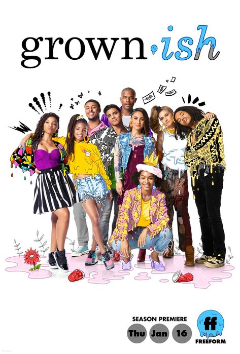 Grown-Ish What To Watch On Hulu, Zoey Johnson, Black Sitcoms, Diggy Simmons, Black Tv Shows, Black Movies, Motherland Fort Salem, The Perfectionists, The Bold Type