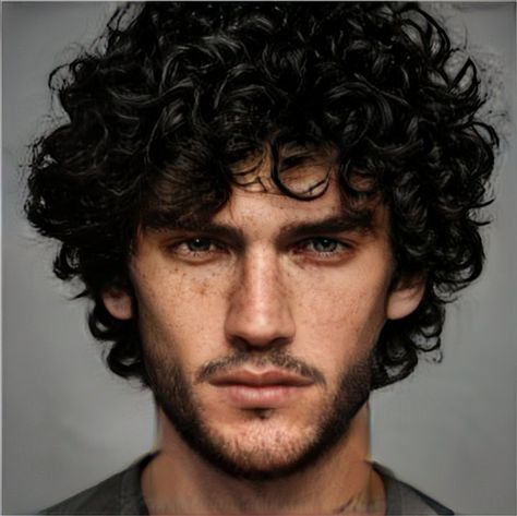 Men Curly Medium Hairstyles, Full Curly Hair Men, Soft Curly Hair Men, Curly Man Haircut Long, Curl Hair Men Style, Men Curly Haircut Medium Lengths, Haircuts For Medium Hair Men Curly, Mens Curly Medium Length Hair, Man With Dark Curly Hair