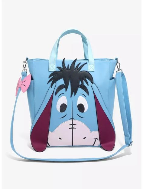 100 Acre Fashions - Fashion - Loungefly Winnie The Pooh, Winnie The Pooh Eeyore, Convertible Tote Bag, Disney Valentines, Disney Handbags, Loungefly Bag, Blue Accessories, Unique Purses, Loungefly Disney