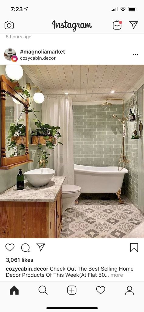 Clawfoot Tub Bathroom Shower Combo, Small Bathroom Clawfoot Tub, Bathroom Remodel With Clawfoot Tub, Clawfoot Tub Bathroom Farmhouse Style, Farmhouse Bathroom With Clawfoot Tub, Clawfoot Tub Shower Combo, Bathroom Clawfoot Tub, Bathroom With Clawfoot Tub, Small Bathroom With Tub