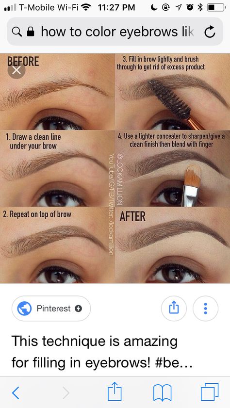 Eyebrow Looks Step By Step, Fill In Brows Natural Eyebrow Tutorial, Eyebrow Tweezing Tutorial, Bushy Eyebrows Tutorial, Bushy Brows Tutorial, Eyebrow Tutorial For Bushy Eyebrows, Eyebrow Makeup Tutorial, Brow Tutorial, Filling In Eyebrows