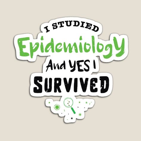 Epidemiology Art, Biostatistics Aesthetic, Epidemiology Aesthetic, Public Health Aesthetic, Public Health Career, Vision Board Project, Lovely Stickers, Phd Gifts, P Value