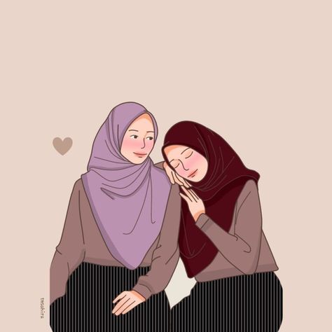 Kids Art Galleries, Best Nature Images, Girl Cartoon Characters, Easy Love Drawings, Muslim Couple Photography, Islamic Cartoon, Anime Muslim, Friend Cartoon, Hijab Cartoon