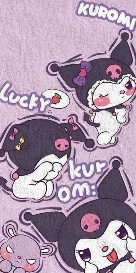 Kuromi Wallpaper Purple, Kuromi Keyboard, Kuromi Wallpaper Aesthetic, Kuromi Wallpapers, Kuromi Pink, Pink Hello Kitty Wallpaper Iphone, Hood Wallpapers, Whatsapp Wallpaper Cute, Pink Wallpaper Girly