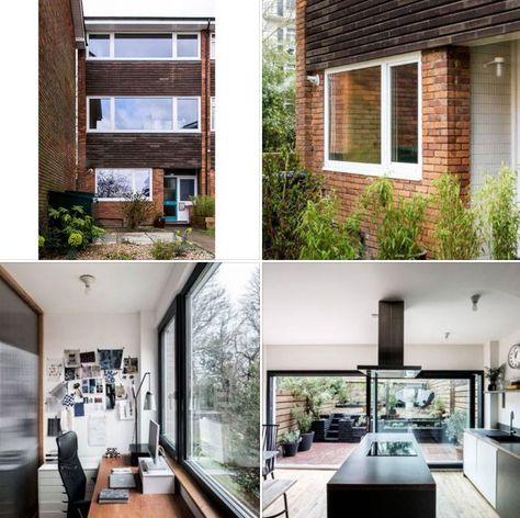 Perhaps because of the renovation, this 1960s midcentury townhouse in London SE23 is a very stylish place to live. Just on the market. 1970s Townhouse Renovation, 60s Townhouse, English Townhouse, Townhouse Renovation, 60s Interior, 1970s House, 1960s House, Midcentury House, Townhouse Interior