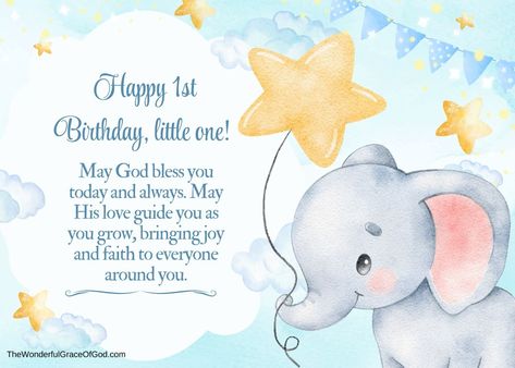 12 Christian First Birthday Messages for Baby Boy - The Wonderful Grace of God Sweet Birthday Quotes, First Birthday Quotes, Powerful Christian Quotes, Comforting Bible Verses, Happy First Birthday, Grace Of God, Son Quotes, Christian Kids, Baby Boy Birthday