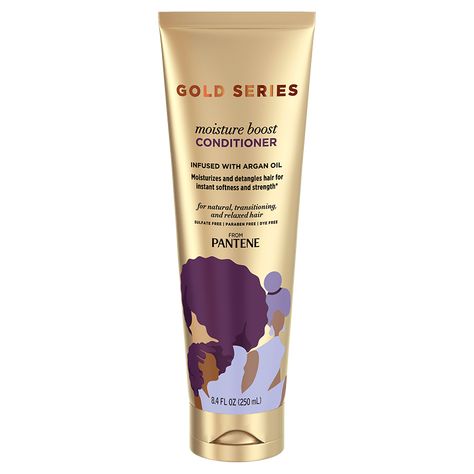 GS Moisture Boost Conditioner on Desktop Pantene Gold Series, Argan Oil Conditioner, Moisturizing Conditioner, Oil Treatments, Coily Hair, Oil Moisturizer, Hair Detangler, Relaxed Hair, Shea Moisture Products