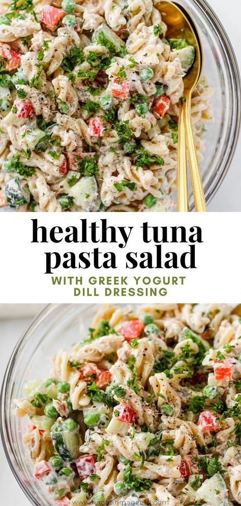 Healthy Creamy Pasta, Healthy Tuna Pasta Salad, Healthy Tuna Pasta, Tuna Pasta Salad Recipes, Creamy Pasta Salad, Tuna Pasta Salad, Creamy Pasta Salads, Healthy Pasta Salad, Tuna Salad Pasta