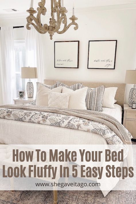 Our Top 10 Most Popular Blog Posts of 2021 - She Gave It A Go Beautiful Bed Designs, Bedroom Comforter Sets, Staging Ideas, Bedroom Minimalist, Bedroom Decor Cozy, Comfortable Bedroom, Make Your Bed, Master Bedrooms Decor, Remodel Bedroom