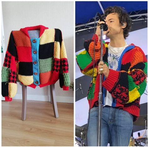 Harry Styles Harry Styles Cardigan Pattern, Harry Styles Crochet Cardigan, Harry Styles Cardigan, Style Cardigan, Cardigan Pattern, Crochet Cardigan, Harry Styles, Crochet, Pattern