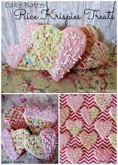 A little cinnamon, a little spice and a whole lot of yumminess. This is one... Vday Food, Ooey Gooey Cake, Gooey Cake, Blue Icing, Rice Krispies Treats, Krispy Treats, Krispies Treats, Cereal Treats, Rice Krispy