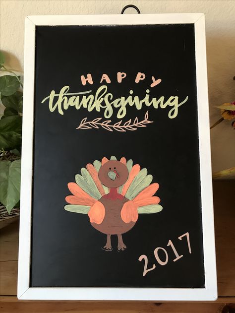 Happy Thanksgiving Chalkboard Art, Thanksgiving Chalkboard Art Easy, Turkey Chalkboard Art, Thanksgiving Chalkboard Ideas, Chalkboard Thanksgiving, Thanksgiving Chalkboard Art, Specials Board, Thanksgiving Chalkboard, Christmas Chalkboard Art