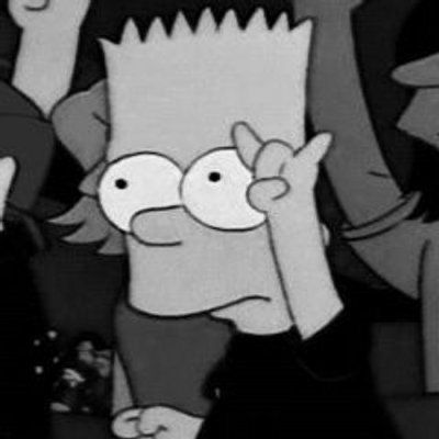 Rock Cartoon Aesthetic, Grunge Playlist Covers, Playlist Covers For Moods, Bart Simpson Aesthetic, Grunge Cartoon, Vintage Cartoon Aesthetic, Cartoon Black And White, I Hate U, Simpson Wallpaper Iphone