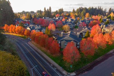 Property Watch: In Bend, A Modern West Side House Surrounds A Peaceful Courtyard | Portland Monthly Portland Neighborhoods, Hillsboro Oregon, Passive Solar Design, Downtown Portland, Neighborhood Guide, Washington County, Community Park, College Town, The Blue Mountains