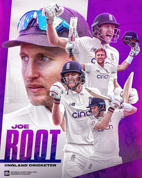 Cricket Graphic Design, Cricket Match Poster, Cricket Aesthetic, Cricket Posters, Cricket England, Joe Root, Marvel Phone Wallpaper, Sport Posters, Sports Banner