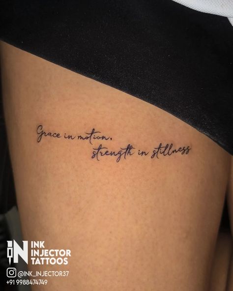 Script tattoo • • Done By :- @ink.it37 • #ankitaggarwal #inkinjector37 #inkit37 #chandigarh #artist #artistlife #tattoo #tattoos #tattooaddict #tattooislife #tattoolifestyle #permanenttattoo #tattooart #artwork #bodyart #creativeartwork #customtattoo #complimentaryartwork #tattooday #workinprogress #gettinginked #inked #painfullpleasure #cravingoftattoo #permanentoutfit Tattoos For People Who Overthink, Don’t Overthink Tattoo, Script Tattoo, Tattoo Script, Permanent Tattoo, Creative Artwork, Artist Life, Custom Tattoo, Chandigarh