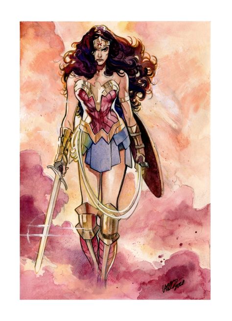 Wonder Woman Tattoo, Wonder Woman Art, Univers Dc, Arte Dc Comics, Female Character Inspiration, Woman Art, Dc Comics Art, Dc Heroes, Comic Book Artists