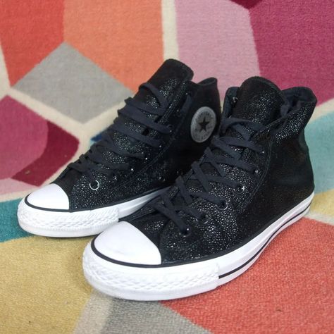 Converse Chuck Taylor All Star Stingray Metallic Hi Women Shoes Black Size 10 Now Available in Our Poshmark Store Link in bio.#poshmark #poshmarkseller #poshmarkcommunity #converse #SneakerCollection #womensneakers Women Shoes Black, Converse Chuck Taylor All Star, Sneaker Collection, Stingray, Chuck Taylor All Star, Converse Chuck, Shoes Black, Chuck Taylor, Chuck Taylors