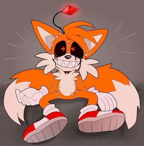 Emo Tails Sonic, Tails Exe Fanart, Tails Doll, Sonic Exe, Sonic Characters, Sonic Funny, Sonic Fan Characters, Creepypasta Characters, Hedgehog Art