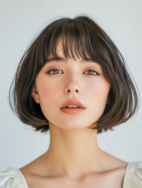 beautiful and very famous short haircut and hairdye color Portrait Short Hair, Poses Modelo, 얼굴 드로잉, 얼굴 그리기, Face Drawing Reference, Dyed Hair Inspiration, Photographie Portrait Inspiration, Female Head, 인물 드로잉