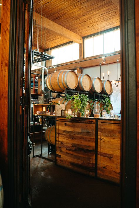 Vancouver Urban Winery is a one-of-a-kind event venue:  atmospheric and warm with exposed Douglas fir beams, floor-to-ceiling barrels, and soaring ceilings. Douglas Fir Beams, Urban Winery, Precedent Study, Winery Event, Barn Design, Team Building Activities, Networking Event, Wedding Receptions, Douglas Fir